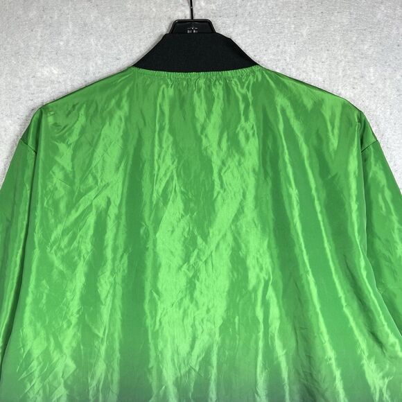 Boston Celtics Jacket L Green Black 2 Tone Limited Button Up NBA Basketball - Picture 9 of 11